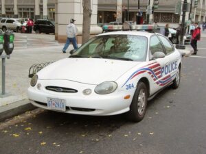 Metropolitan Police Department cruiser in Washington, D.C.