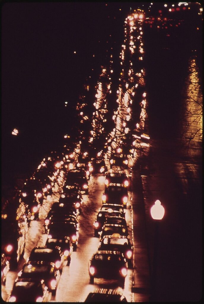 Historic traffic on 23rd Street NW in Washington, D.C.
