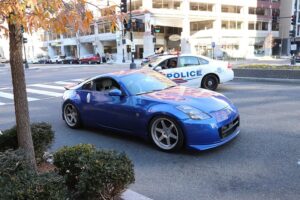 Metropolitan Police officers and vehicles in Washington, D.C.