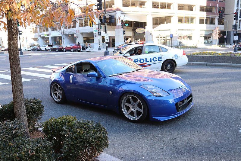 Metropolitan Police officers and vehicles in Washington, D.C.