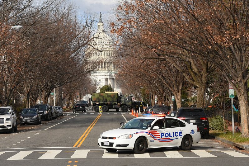 A Metropolitan Police Department vehicle in Washington, D.C.