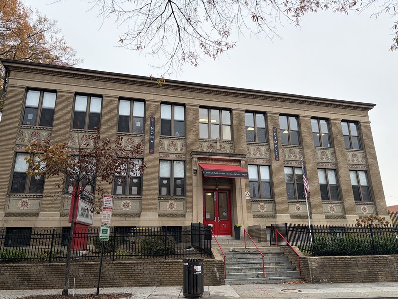 Representative view of a school building in Washington, D.C.; not J.O. Wilson Elementary School.