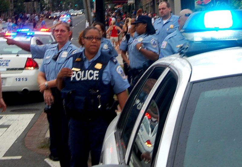 District of Columbia police officers in a representative file photo.