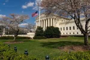 The United States Supreme Court building in Washington, D.C.