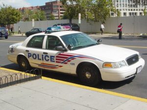 Metropolitan Police Department cruiser in Washington, D.C.
