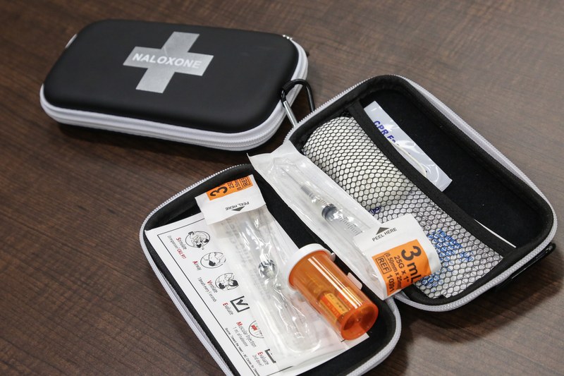 Naloxone rescue supplies in a representative file photo.
