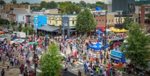 A crowd at a past H Street Festival in Washington, D.C.