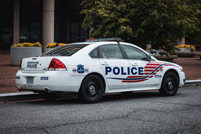 Marked Metropolitan Police Department Chevrolet Impala patrol cruiser No. 11078 parked in Washington, D.C.